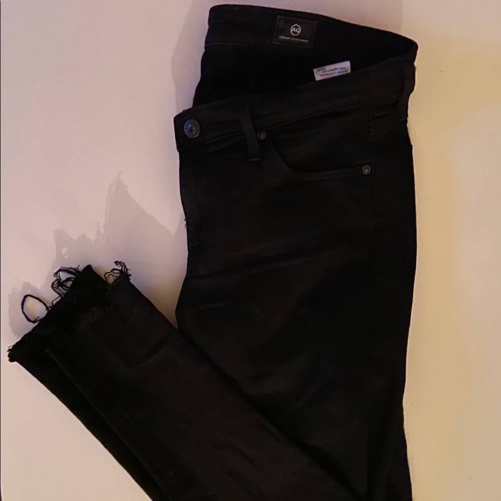 AG Black Legging Ankle Jean